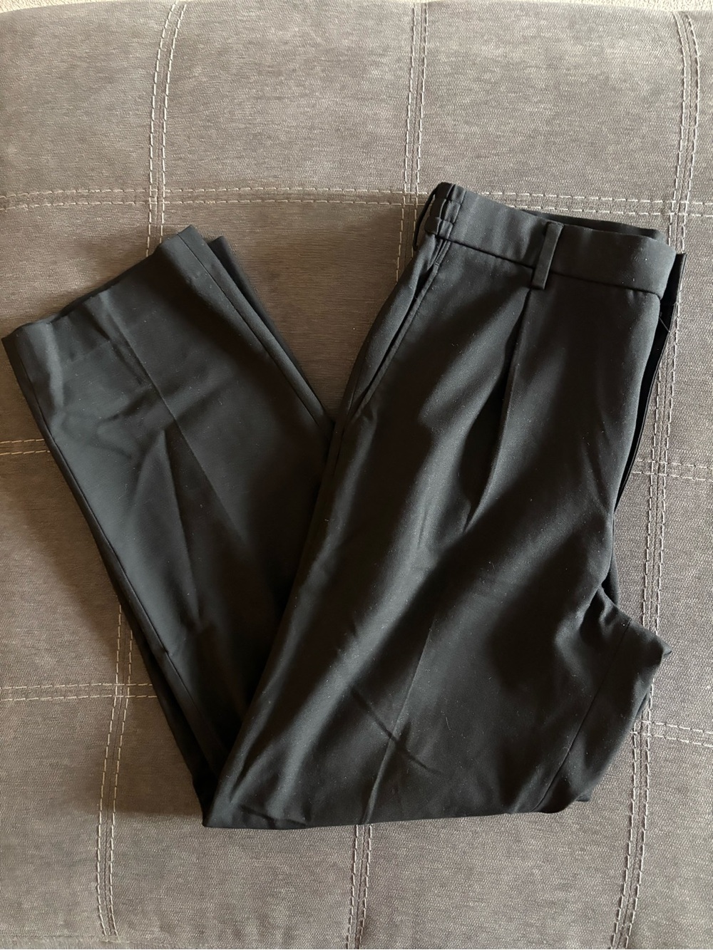 Men's Black Dress Pants - Classic Tailored Trousers